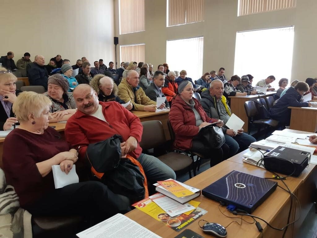Встреча с председателями СНТ
