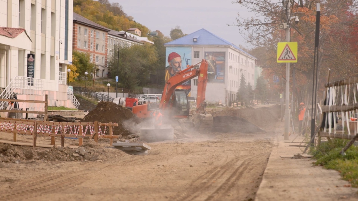 Дорогу на улице Ленинской в столице Камчатки начнут асфальтировать в следующем году